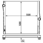 Motorkylare MAHLE CR 1050 000S