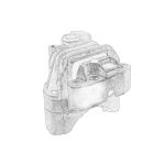 Poduszka silnika FIAT BRAVO II; LANCIA DELTA III 1.6D 09.07-12.14 FIAT 51796829