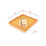 Luftfilter SOFIMA S 3648 A