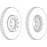 Disque de frein BERAL BCR329A