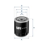 Filtro de óleo UFI 23.127.00