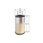 Ilmansuodatin BOSCH FILTRY F 026 400 269