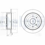Bremsscheibe DELPHI BG4194