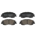 Set di pastiglie freno BREMBO P 83 204