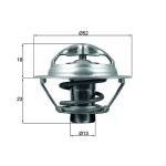 Thermostat, Kühlmittel MAHLE TX 175 95D