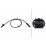 Sensor de velocidad, ABS HELLA 6PU 358 216-531