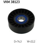Tensor da correia, correia com nervuras em V SKF VKM 38123