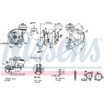 Turbocompressore, Sovralimentazione NISSENS 93606
