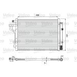 Condensator, airconditioning VALEO 814399