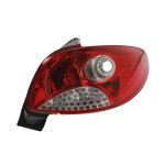 Luz traseira, direita (24V, vermelho) DEPO 550-1951R-UEV