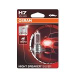 Lámpara incandescente halógena OSRAM H7 Night Breaker Silver 12V, 55W