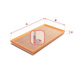 Luftfilter SOFIMA S 3A67 A
