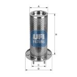 Sekundärluftfilter UFI 27.D08.00