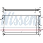 Radiador, refrigeración de motor NISSENS 62021A