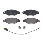 Bromsbeläggssats, skivbroms BREMBO P 68 042