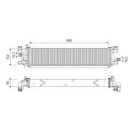 Niedertemperaturkühler, Ladeluftkühler VALEO 701249