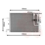 Condenseur (climatisation) VAN WEZEL 47005048
