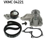 Pompe à eau + kit de courroie de distribution SKF VKMC 04221