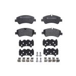 Juego de pastillas de freno BREMBO P 24 160, atrás