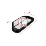 Luftfilter SOFIMA S 3701 A