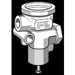 Handremventiel KNORR-BREMSE AC 157C