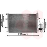 Condenseur (climatisation) VAN WEZEL 59015107