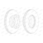 Disque de frein BERAL BCR131A