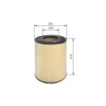 Luftfilter BOSCH FILTRY F 026 400 087