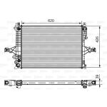Motorkylare VALEO 735539