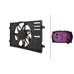 Koelventilatorwiel, motorkoeling HELLA 8EW 366 420-391