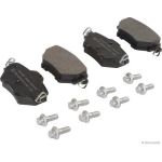 Juego de pastillas de freno, freno de disco HERTH+BUSS ELPARTS J3612051