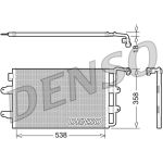 Kondensator, Klimaanlage DENSO DCN32026