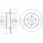 Disque de frein DELPHI BG3907