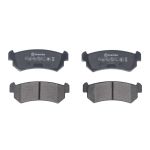 Bromsbeläggssats BREMBO P 10 001