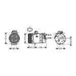 Klimakompressor AVA COOLING OLAK464
