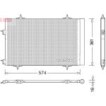 Condensator, airconditioning DENSO DCN21020
