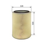 Luftfilter BOSCH FILTRY F 026 400 077