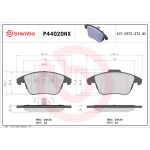 Jogo de pastilhas para travão de disco BREMBO P44020NX