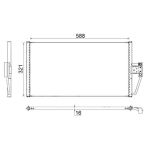 A/C-kondensor MAHLE AC 266 000S