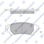 Kit de plaquettes de frein, frein à disque HI-Q SP1458