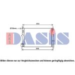 Motorkühler AKS DASIS 110103N