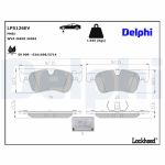 Jarrupalasarja, levyjarru DELPHI LP5126EV