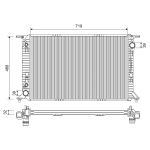 Motorkylare VALEO 701228
