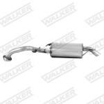 Silenciador trasero WALKER 23326