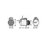 Airco-compressor AVA COOLING BWAK387