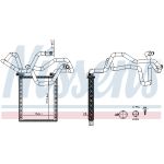 Radiador de calefacción NISSENS 707305