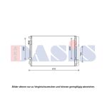 Condensator, airconditioning AKS DASIS 512084N