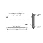 Condensator, airconditioning AVA COOLING RTM388