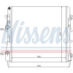 Radiador, refrigeración del motor NISSENS 63763