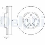 Disque de frein DELPHI BG4771C